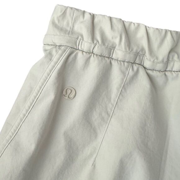 Lululemon Cinchable Cuff High-Rise Jogger Barrel Leg Pants Large Bone - Picture 5 of 6